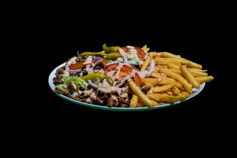 Kebab med strips