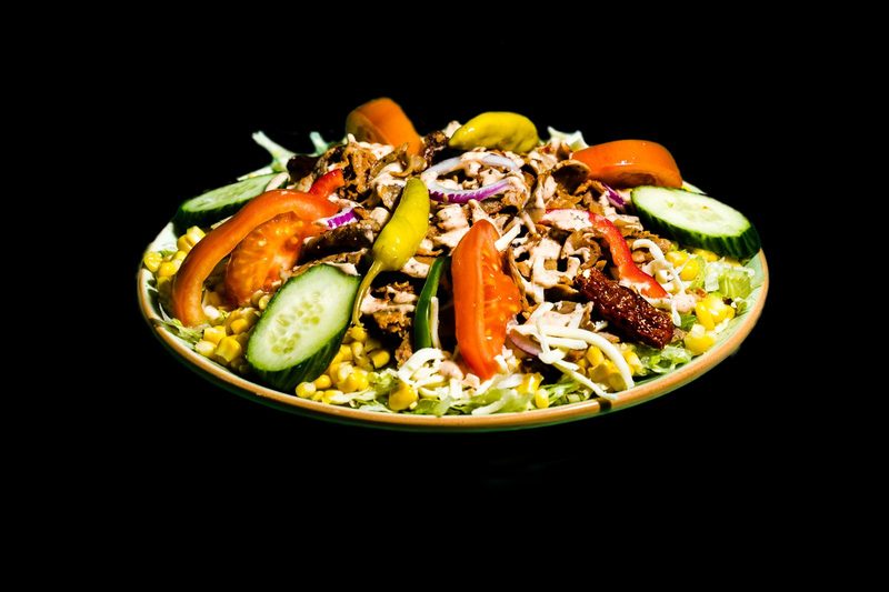Kebabsallad